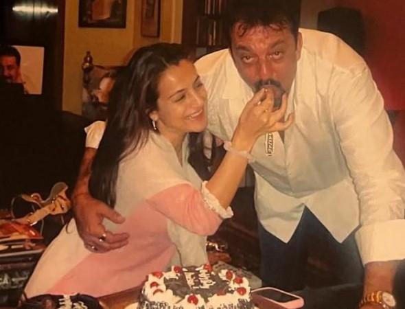 Sanjay Dutt and Ameesha Patel Sanjay Dutt and Ameesha Patel