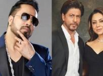 Mika Singh, Shah Rukh Khan, Gauri Khan