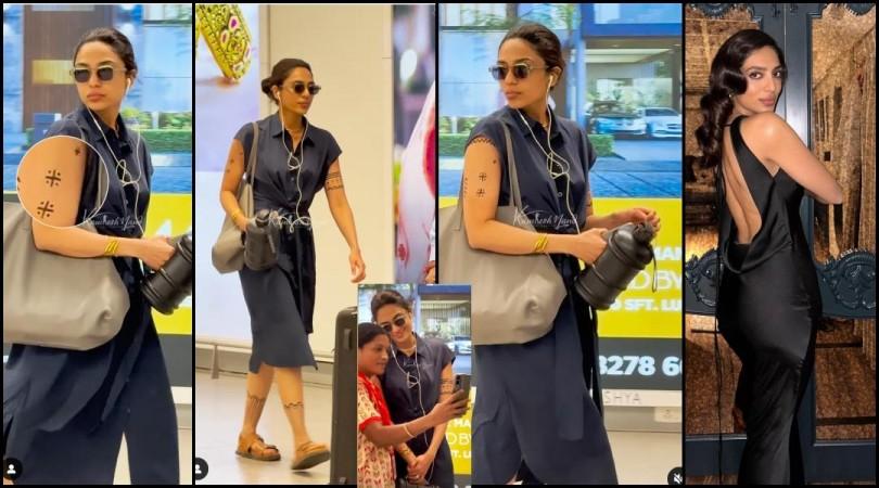 'She has gained weight': Fans unimpressed with Sobhita Dhulipala's all new Gothic look, tattoos post-marriage to Naga Chaitanya 'She has gained weight': Fans unimpressed with Sobhita Dhulipala's all new Gothic look, tattoos post-marriage to Naga Chaitanya