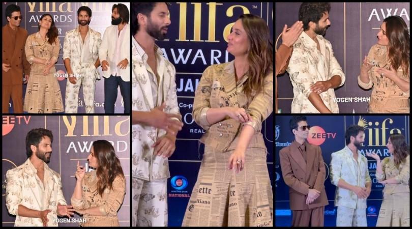IIFA 2025: Exes Kareena Kapoor & Shahid Kapoor hug, share intense eye contact, endless conversations; Karan Johar looks on IIFA 2025: Exes Kareena Kapoor & Shahid Kapoor hug, share intense eye contact, endless conversations; Karan Johar looks on