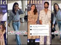 'Jealous and Insecure': Angry Mira Rajput rushes to Jaipur, avoids paps hours after Shahid Kapoor's hugs his Ex Kareena Kapoor