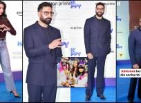 Be Happy Screening: Abhishek Bachchan - Nora Fatehi remain inseparable, smile & pose for paps; Aishwarya's absence sparks divorce rumors