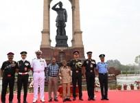 INA veteran marks his 100th birthday by paying tributes at National War Memorial