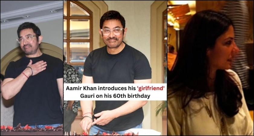 Aamir Khan makes first appearance with Gauri Spratt after making ...