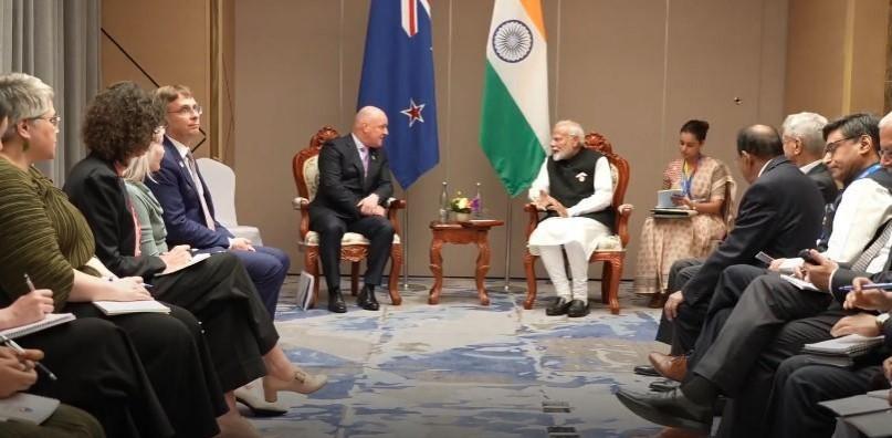 New Zealand PM, accompanied by Indian diaspora members, to arrive in Delhi today New Zealand PM, accompanied by Indian diaspora members, to arrive in Delhi today