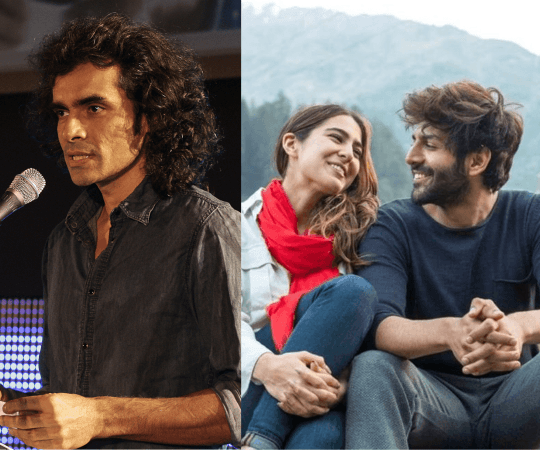 Imtiaz Ali talks about why Love Aaj Kal 2 failed at the box office. Imtiaz Ali-Sara Ali Khan-Kartik Aaryan
