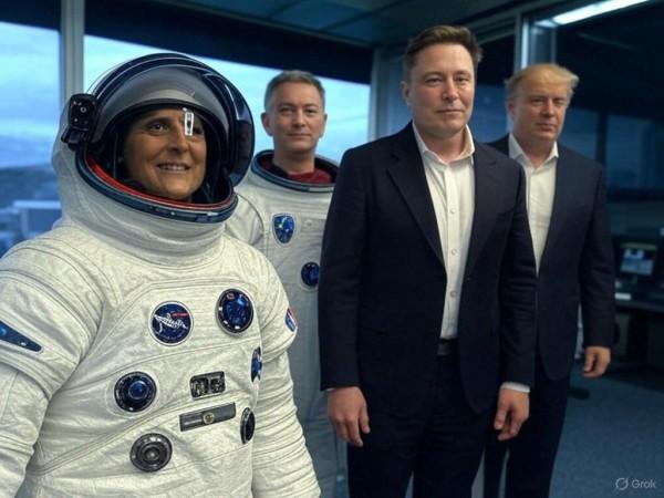 Sunita Williams returns to earth, greets the world with smiles, waves, gives thumbs-up; R. Madhavan, Anand Mahindra, Indians rejoice Sunita Williams returns to earth, greets the world with smiles, waves, gives thumbs-up; R. Madhavan, Anand Mahindra, Indians rejoice