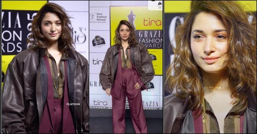 'Lose some weight': Tamannaah Bhatia Reveals Fashion Advice She Received; actor's oversized blazer, shoddy makeup fail to impress netizens