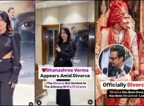 Dhanshree makes first public appearance after divorce; avoids questions on estranged husband Yuzvendra Chahal
