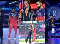 IPL 2025 Opening Ceremony: Virat Kohli politely declines dancing with SRK, Rinku Singh; later joins SRK and grooves to Jhoome Jo Pathaan