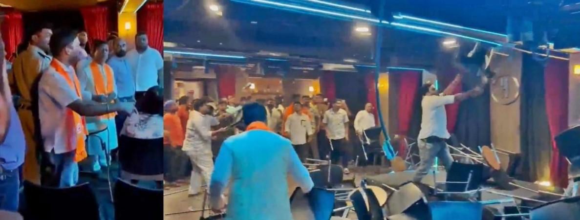 Shiv Sena workers vandalise Kunal Kamra's show venue