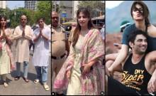 Rhea Chakraborty visits Siddhivinayak Temple with her father, brother, trio greet paparazzi with folded hands after CBI Verdict