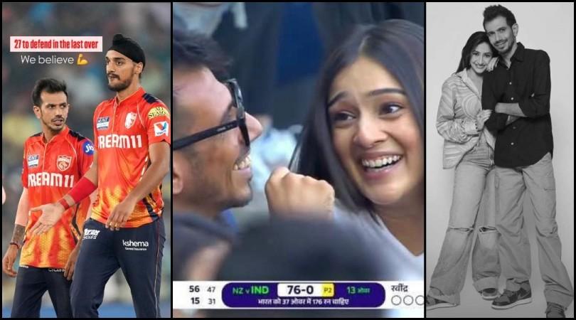 RJ Mahvash cheers for rumoured beau Yuzvendra Chahal as his team Punjab Kings wins against Gujarat Titans; deletes post within minutes RJ Mahvash cheers for rumoured beau Yuzvendra Chahal as his team Punjab Kings wins against Gujarat Titans; deletes post within minutes