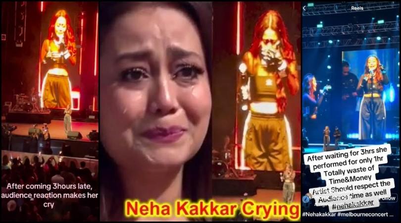 'Organisers ran away with my money': Neha Kakkar on being criticised for crying on stage after arriving late for Melbourne concert 'Organisers ran away with my money': Neha Kakkar on being criticised for crying on stage after arriving late for Melbourne concert
