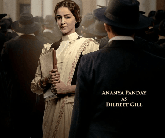 Ananya Panday's look from Kesari 2 recently went viral on the internet. ananya panday
