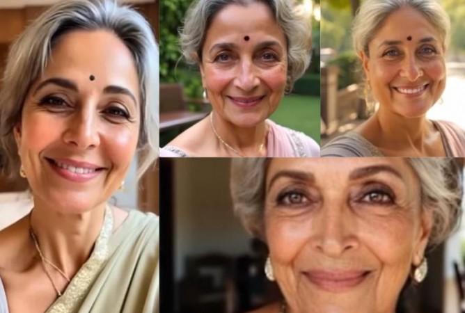 Katrina, Alia, Kareena, Deepika in old age Katrina, Alia, Kareena, Deepika in old age
