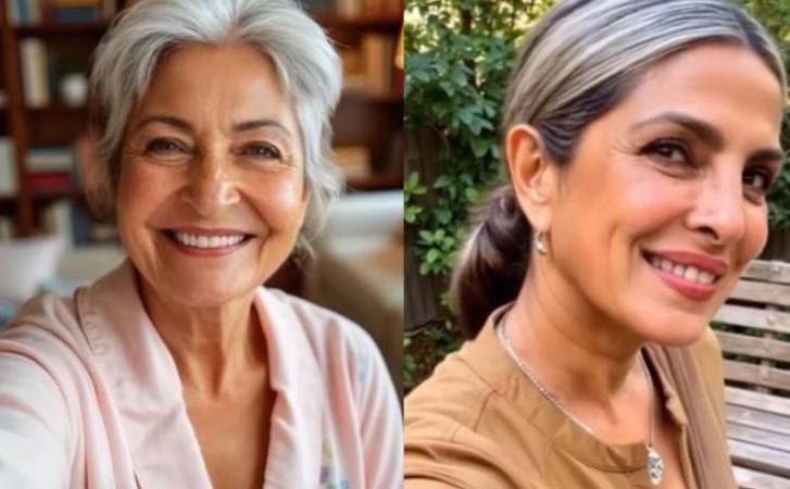 Anushka Sharma, Priyanka Chopra in old age Anushka Sharma, Priyanka Chopra in old age