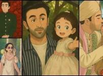 Pregnant Kiara Advani, Alia Bhatt, Ranbir- Raha's cutesy Ghibli style images take over internet