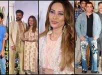 Salman Khan rocks Anime Jeans, Iulia Vantur shines in Ivory traditional look, Sonakshi & Zaheer share romantic Moment at Arpita Khan's Eid bash