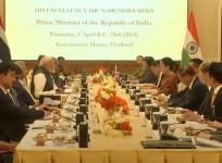 PM Modi meets Thai counterpart as India and Thailand set to elevate ties to Strategic Partnership