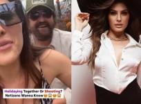 Elnaaz Norouzi and Gerard Butler
