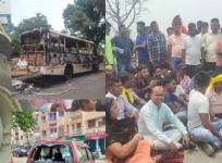 Violence erupts in Bokaro after protester's death; vehicles torched, Bokaro Steel Plant CGM arrested