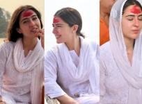 Sara Ali Khan at Kamakhya temple