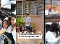 Jacqueline Fernandez's mother passes away: actress covers face, avoids paparazzi; father bereaved, Sonu Sood attends funeral