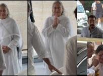 Manoj Kumar's Prayer Meet: Jaya Bachchan smiles while greeting guests; Aamir Khan, Farhan Akhtar among others pay heartfelt tribute