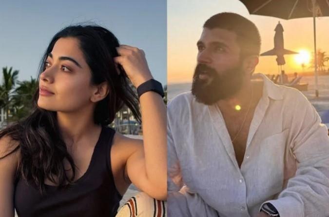 Vijay Deverakonda and Rashmika Mandanna Vijay Deverakonda and Rashmika Mandanna