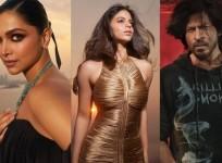 Deepika Padukone, Suhana Khan, Shah Rukh Khan