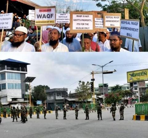 Curfew imposed in Manipur's Lilong after BJP leader's house torched over support to Waqf Act Curfew imposed in Manipur's Lilong after BJP leader's house torched over support to Waqf Act