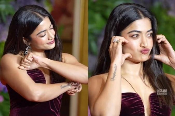 Rashmika Mandanna attended Maddock Films' success party