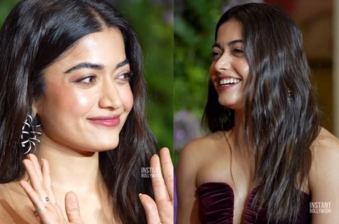 Rashmika Mandanna attended Maddock Films' success party Rashmika Mandanna attended Maddock Films' success party