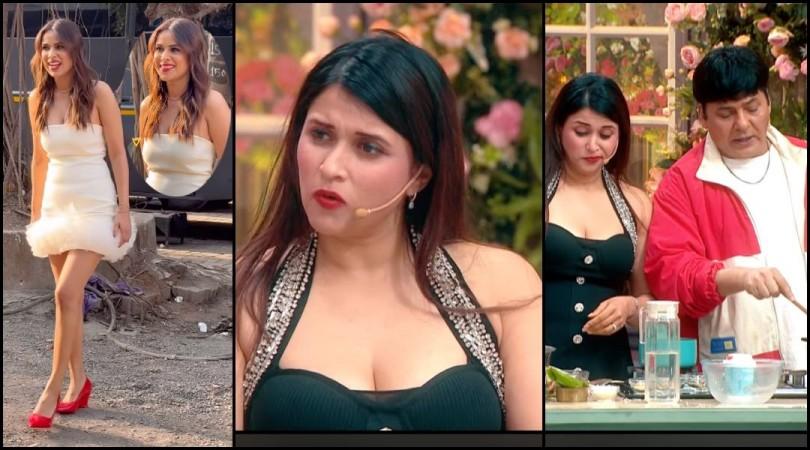 Nia Sharma spotted on sets of Laughter Chefs 2; replaces Mannara Chopra opposite Sudesh Lehri; Fans say, 'OG is Back!' Nia Sharma spotted on sets of Laughter Chefs 2; replaces Mannara Chopra opposite Sudesh Lehri; Fans say, 'OG is Back!'