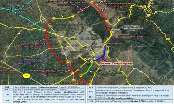 Cabinet approves 6-lane Zirakpur bypass with Rs 1,878 crore outlay Cabinet approves 6-lane Zirakpur bypass with Rs 1,878 crore outlay