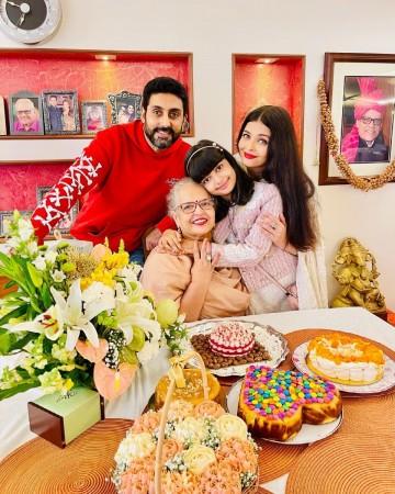 Jaya Bachchan's 77th Birthday: Abhishek Bachchan, Navya Nanda, Kajol share heartwarming wishes, Bahu Aishwarya Rai Bachchan remains Silent Jaya Bachchan's 77th Birthday: Abhishek Bachchan, Navya Nanda, Kajol share heartwarming wishes, Bahu Aishwarya Rai Bachchan remains Silent