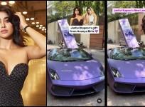 Janhvi Kapoor's BFF Ananya Birla gifts her luxe Lilac Lamborghini worth Rs 4.49 Crore