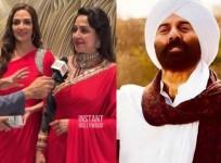 Hema Malini, Esha Deol, Sunny Deol