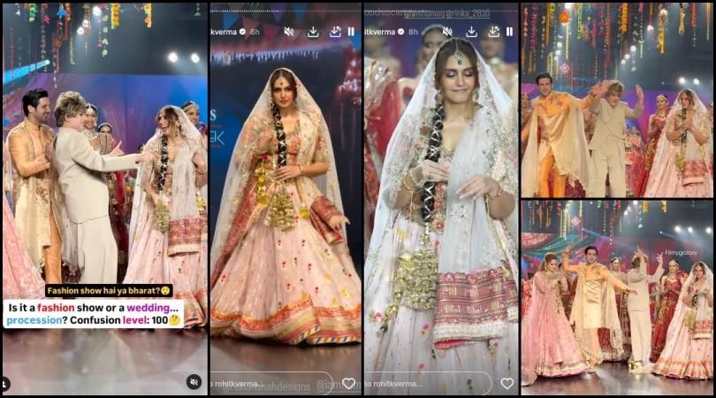 'Looks uncomfortable': Huma Qureshi fat shamed; Zayed khan dances with designer Rohit Verma at runway; fans say 'ruining fashion show' 'Looks uncomfortable': Huma Qureshi fat shamed; Zayed khan dances with designer Rohit Verma at runway; fans say 'ruining fashion show'