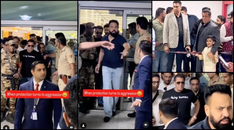 Watch: Shera shouts at paparazzi while escorting Salman Khan at airport; gets trolled Watch: Shera shouts at paparazzi while escorting Salman Khan at airport; gets trolled