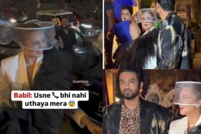 Huma Qureshi with Babil Khan Huma Qureshi with Babil Khan