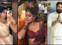 Happy Vishu 2025: Janhvi Kapoor wows fans with wishes in Malayalam and Tamil; Mohanlal, Karishma Tanna extend festive greetings