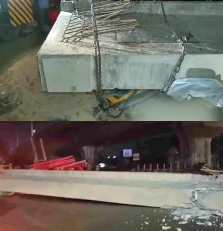 One killed after Metro viaduct falls on autorickshaw during transportation in Bengaluru