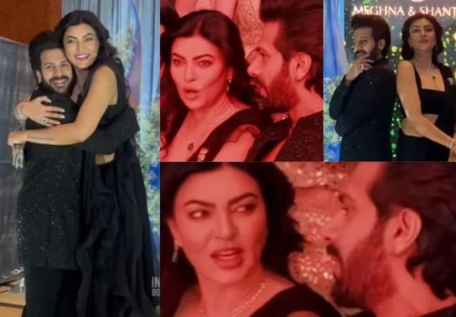 Karanveer Mehra, Sushmita Sen Karanveer Mehra, Sushmita Sen