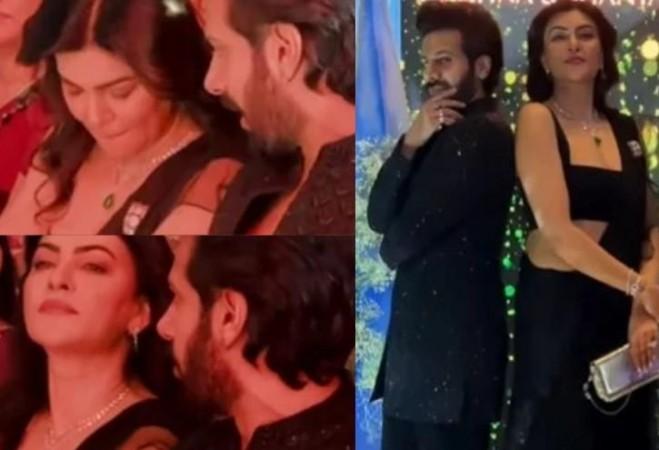 Karanveer Mehra, Sushmita Sen Karanveer Mehra, Sushmita Sen