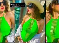 Ameesha Patel slays in sultry swimwea during Dubai beach day, trolled for 'Vulgar' poses