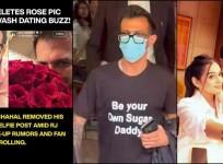 Yuzvendra poses with bouquet of red roses, tags RJ Mahvash, fans say 'be your own sugar daddy'