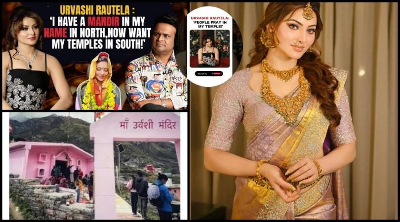 'Urvashi Temple is associated with Goddess Sati': Badrinath Priest slams Urvashi Rautela's 'Temple in my name' remark 'Urvashi Temple is associated with Goddess Sati': Badrinath Priest slams Urvashi Rautela's 'Temple in my name' remark