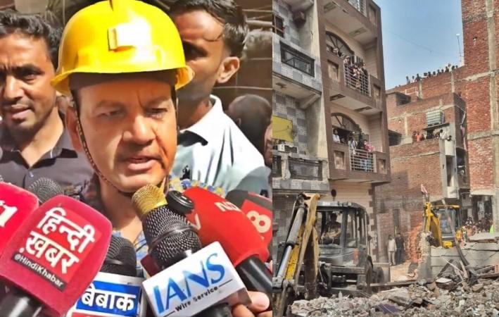 4 dead, 12 feared trapped in Delhi's Mustafabad building collapse: NDRF 4 dead, 12 feared trapped in Delhi's Mustafabad building collapse: NDRF